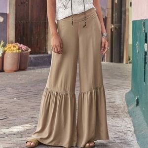 🆕🌿SUNDANCE BOHO WIDE LEG BELL BOTTOM PANTS🌿